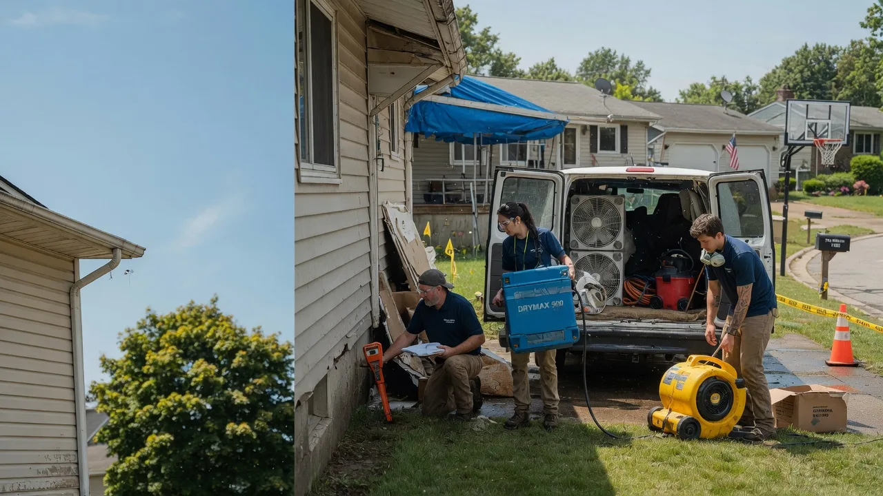 Ceiling Leak Cleanup in Youngsville, NM near me